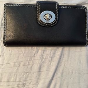 Coach leather wallet
